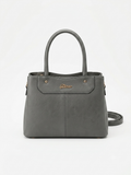 Grey Shoulder Bag