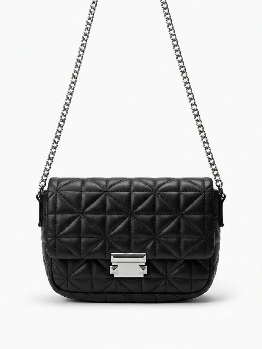 Black Quilted Bag
