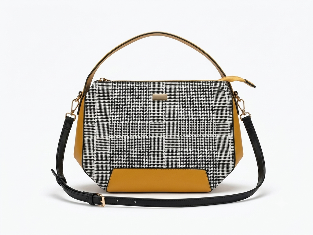 Mustard Canva Shoulder Bag