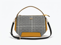 Mustard Canva Shoulder Bag