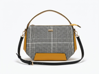 Mustard Canva Shoulder Bag
