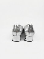 Silver Pumps
