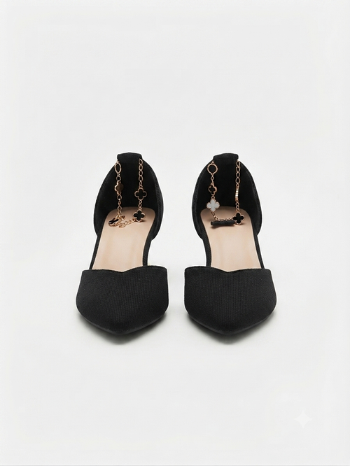 Black Stiletto Heels