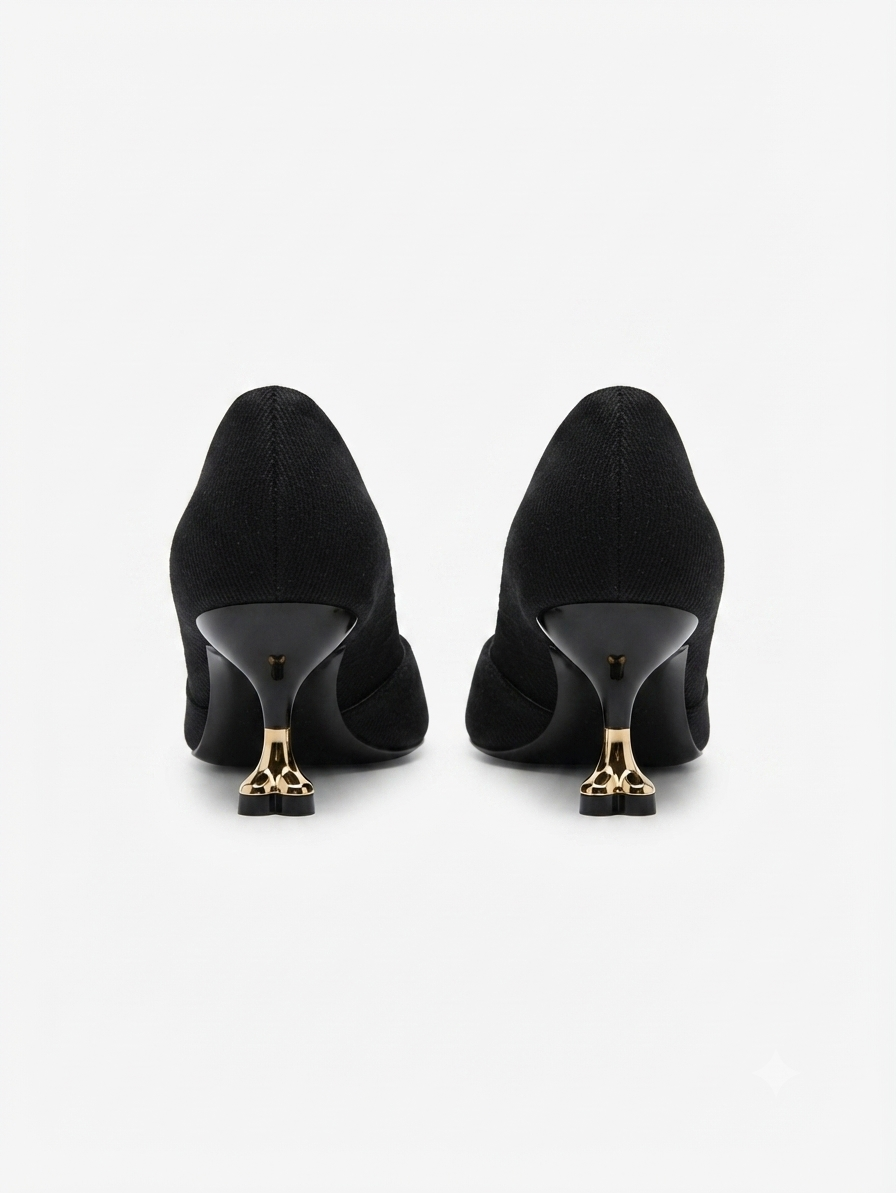 Black Stiletto Heels