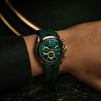 Luxury Chronograph Silicone Strap Watch for Men