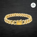 Iced Cuban Link Bracelets – Shine in Gold or Silver