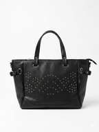 Black Studded Bag
