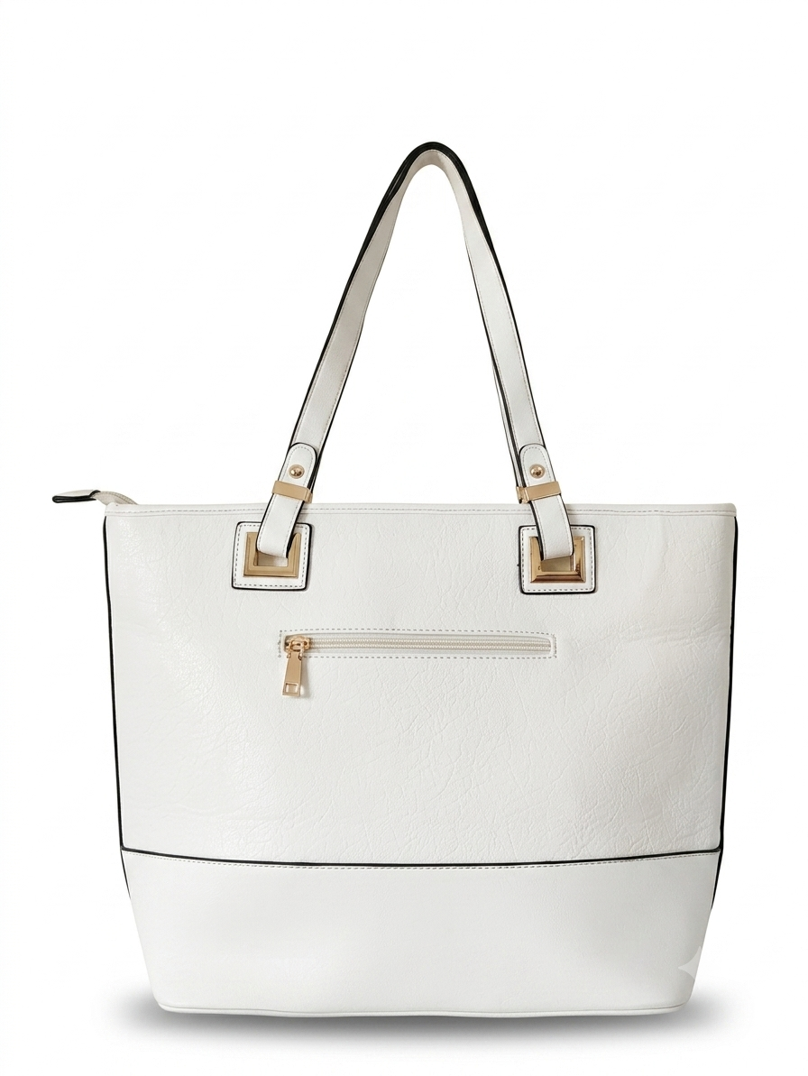 Essential White Tote