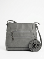 Grey Crossbody bag
