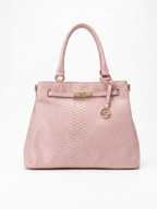 Pink Textured Bag