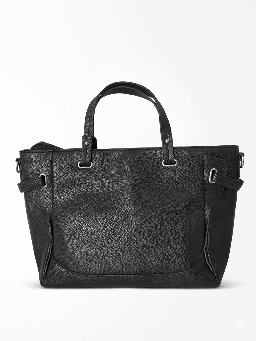 Black Studded Bag