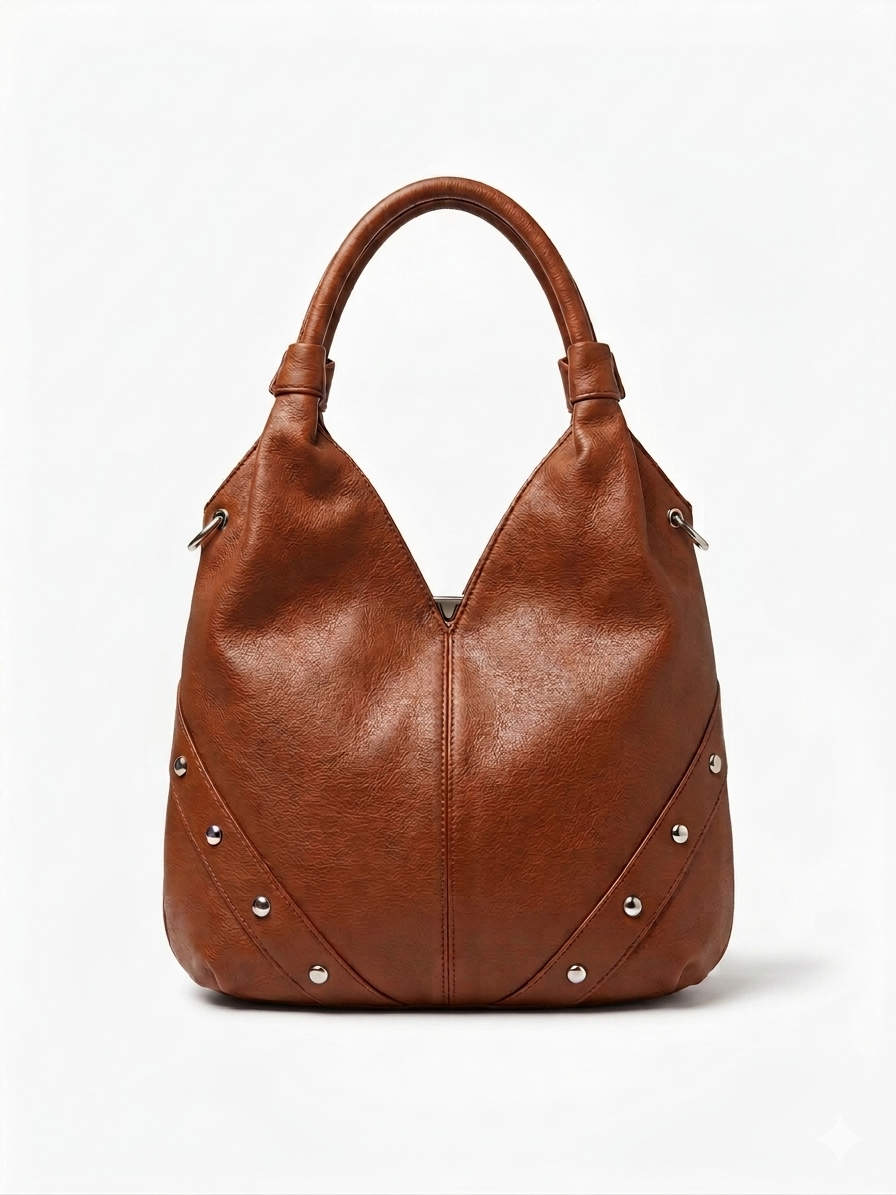 Bronze Slouch Bag
