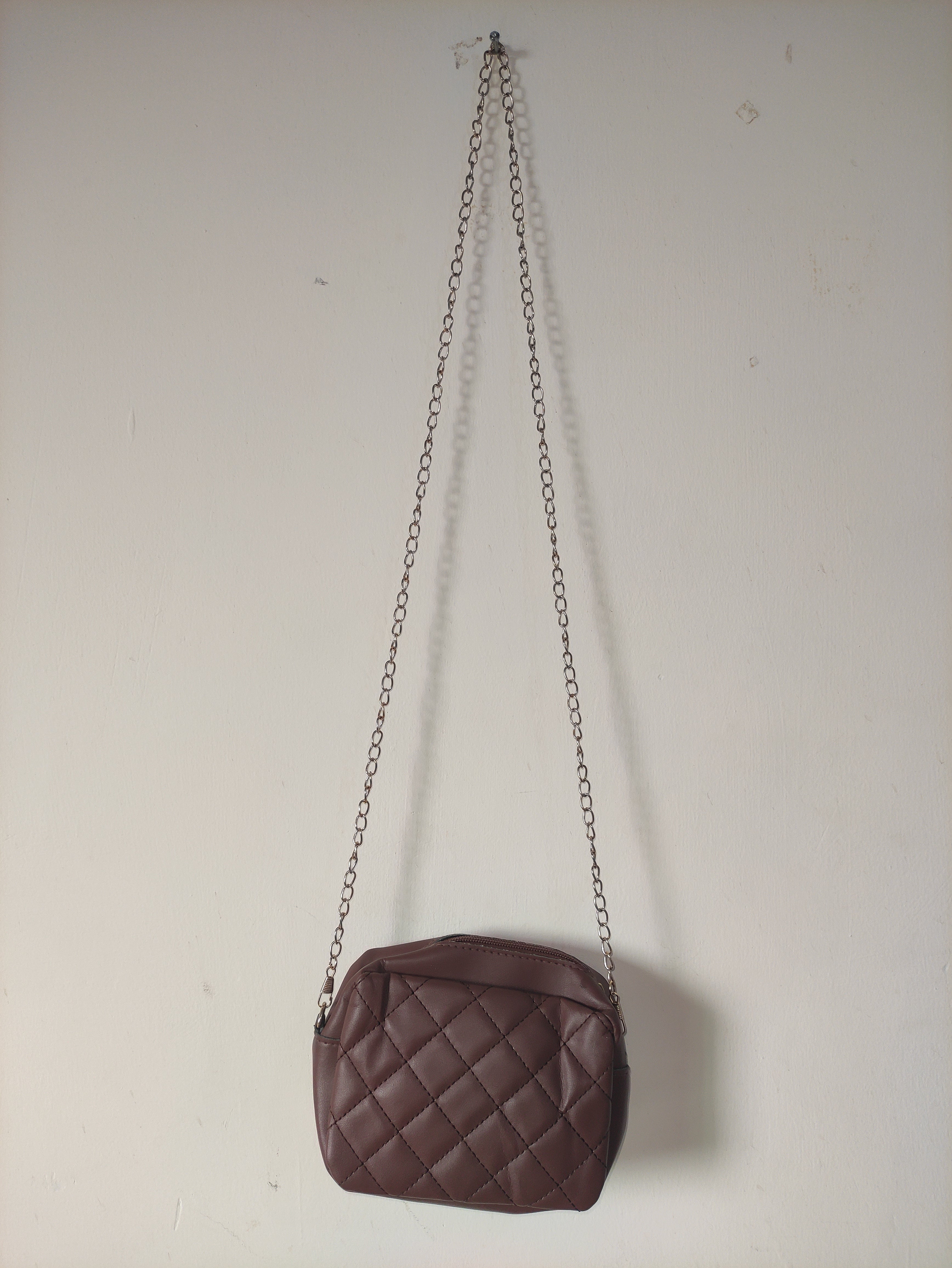 Mocha Chain Crossbody