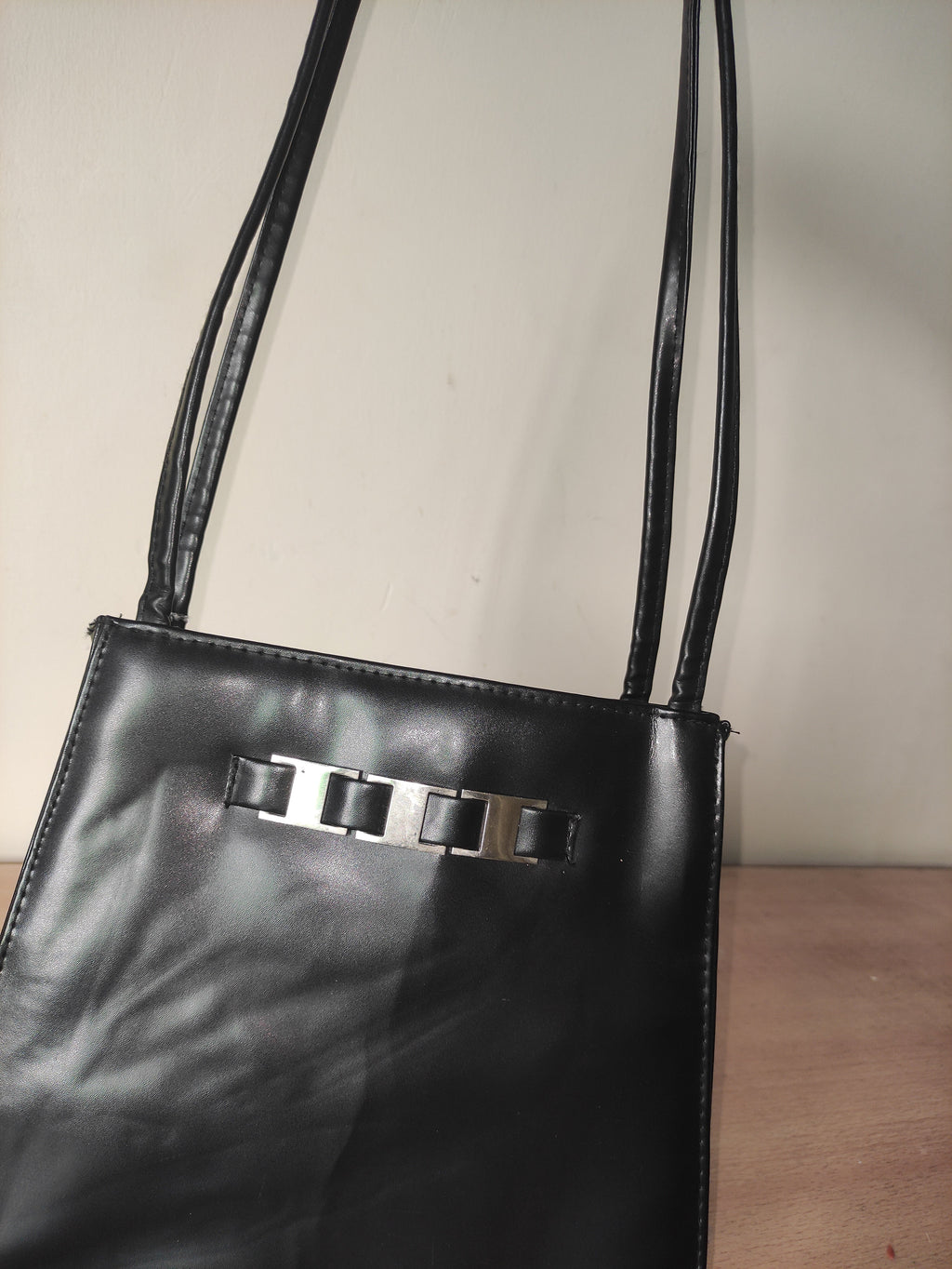 Structured Black Bag
