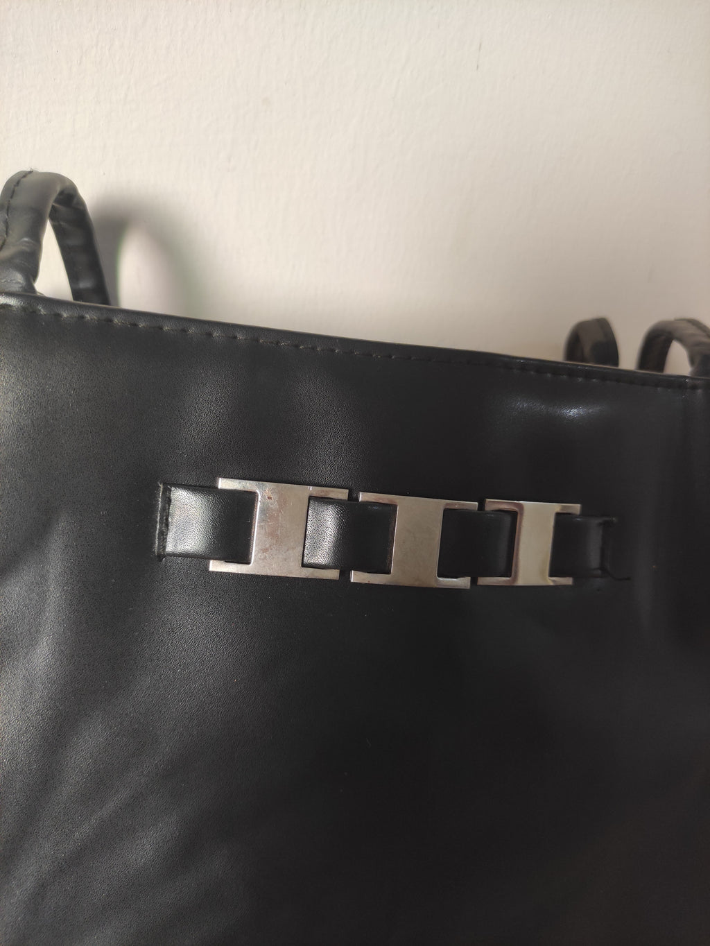 Structured Black Bag