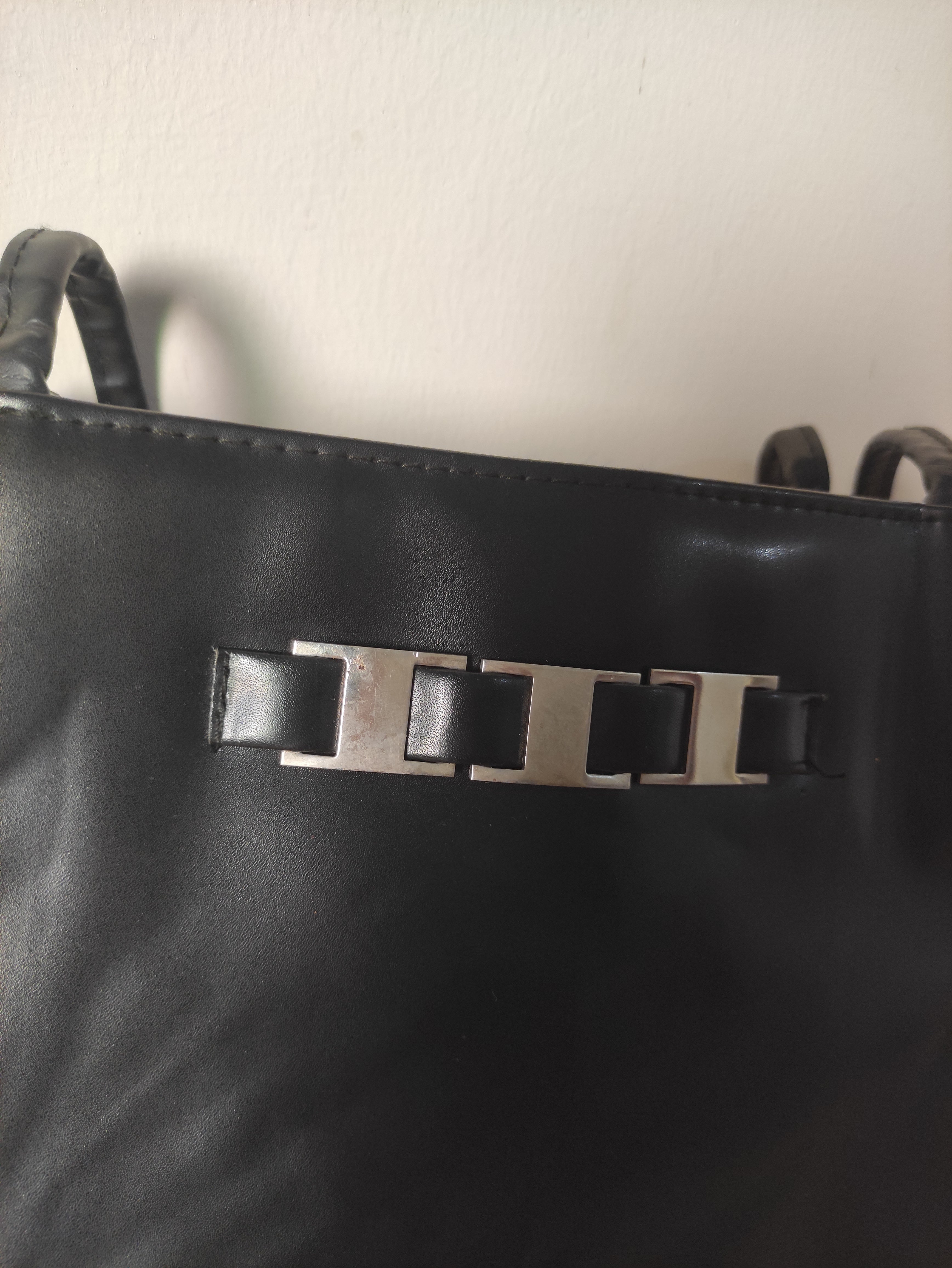 Structured Black Bag