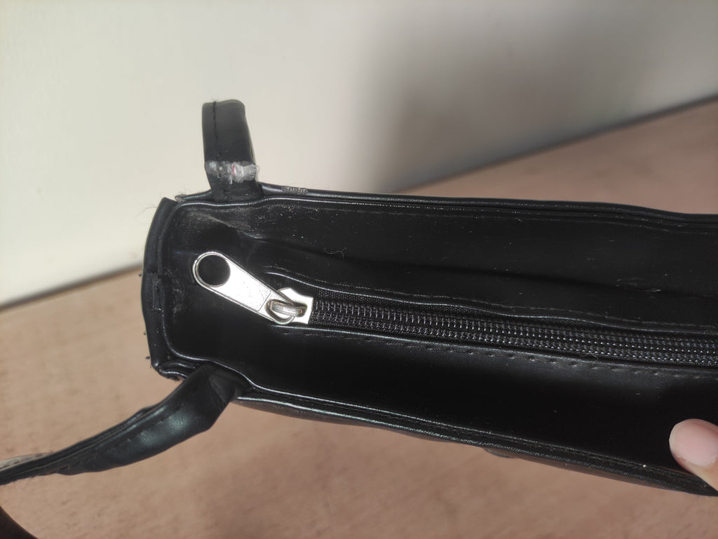 Structured Black Bag