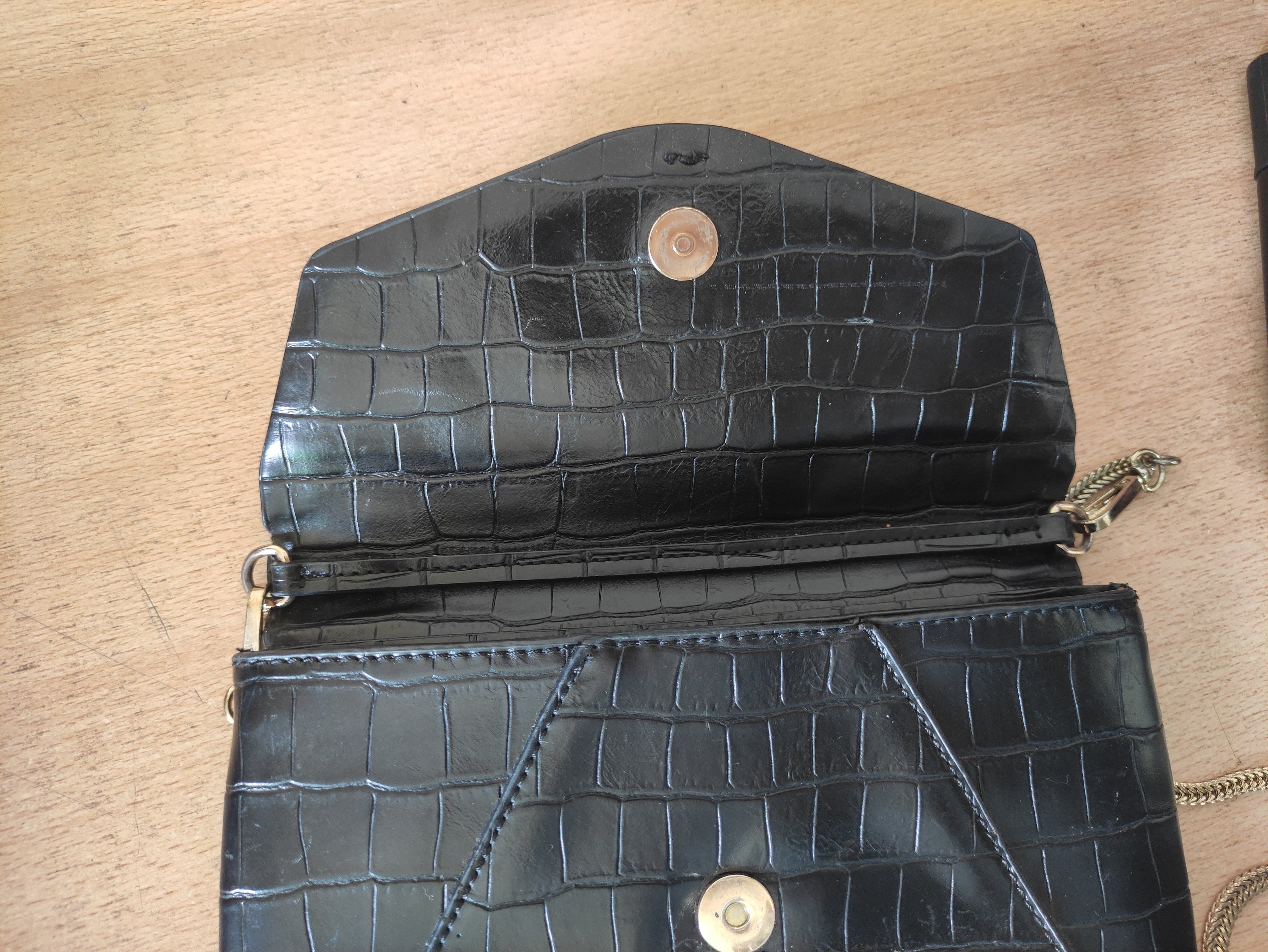 Crocodile Chain Bag