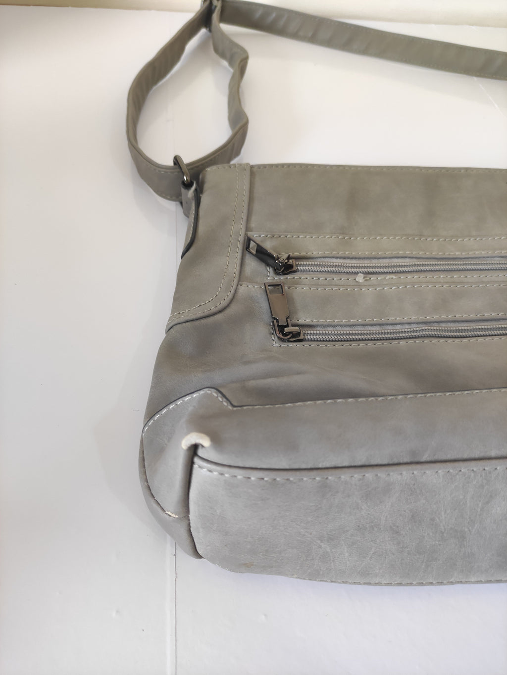 Grey Crossbody bag
