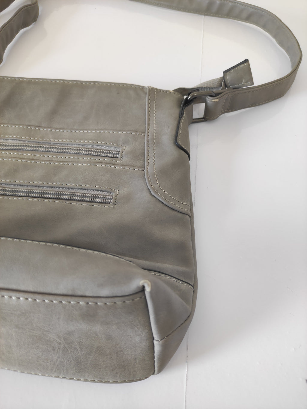 Grey Crossbody bag