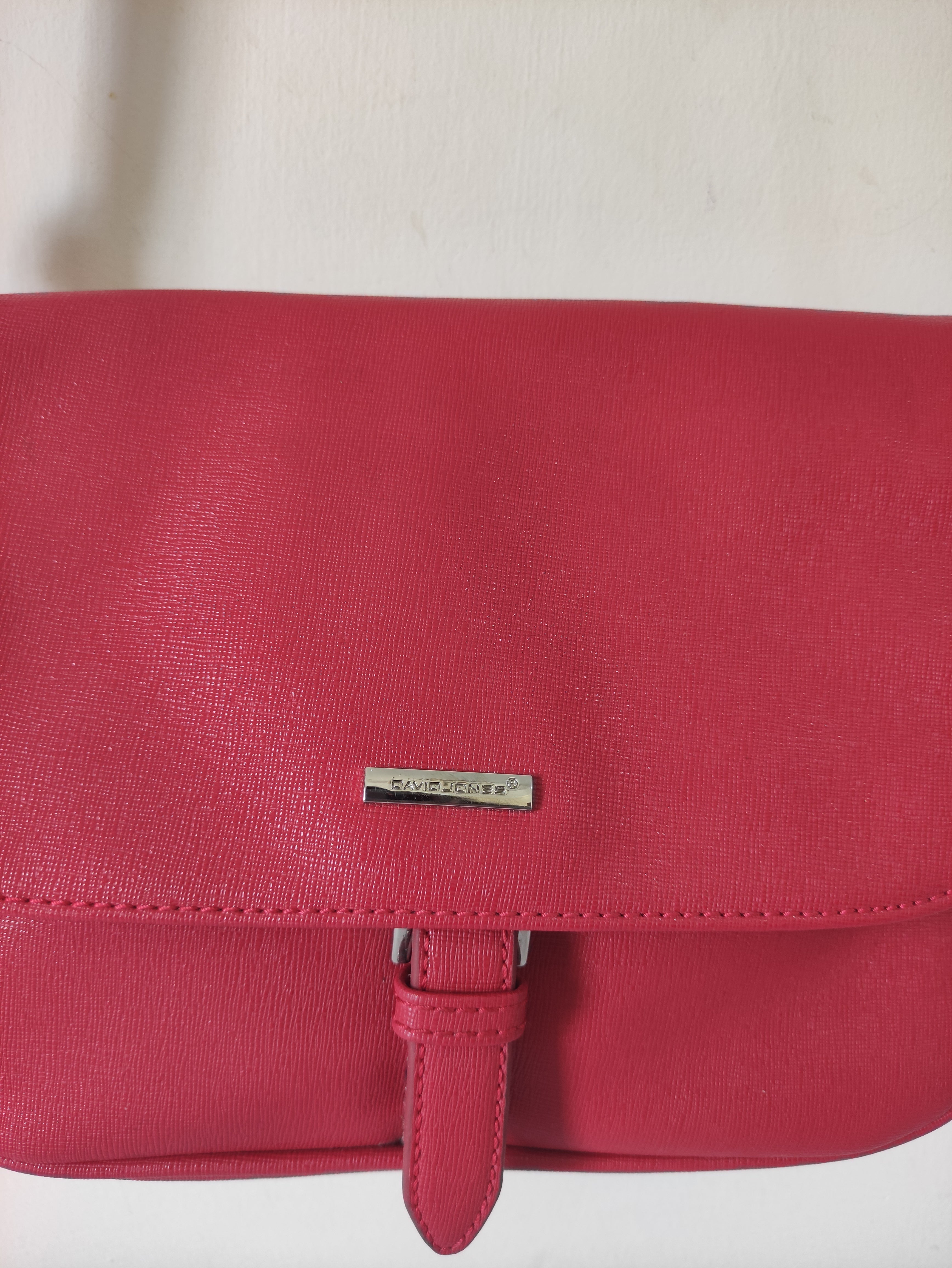 DavidJones Red Bag