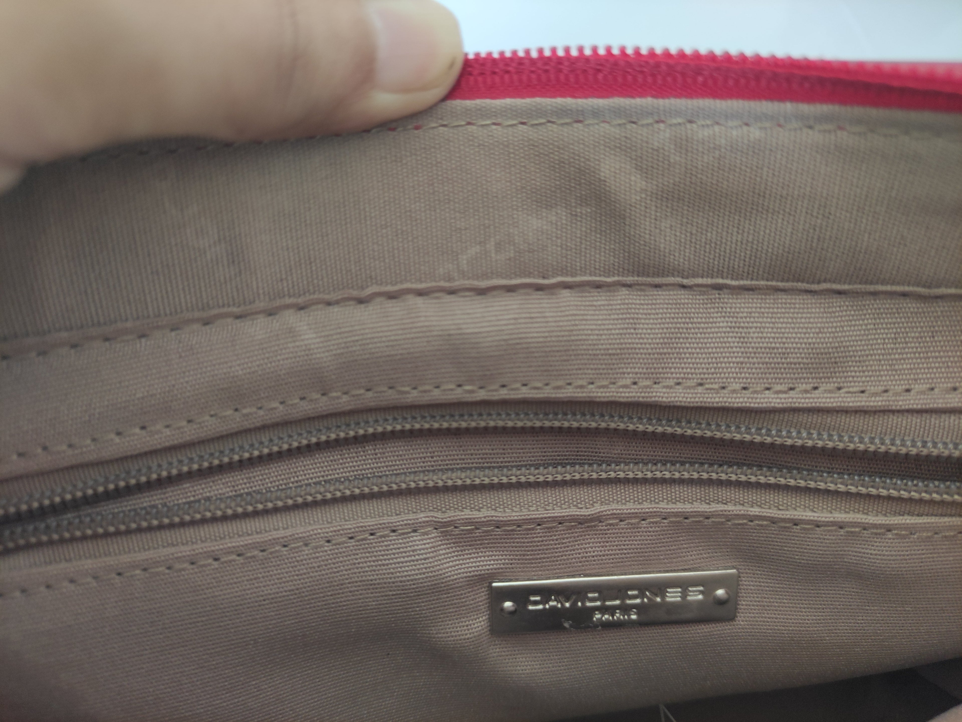 DavidJones Red Bag