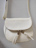 White Tassel Crossbody