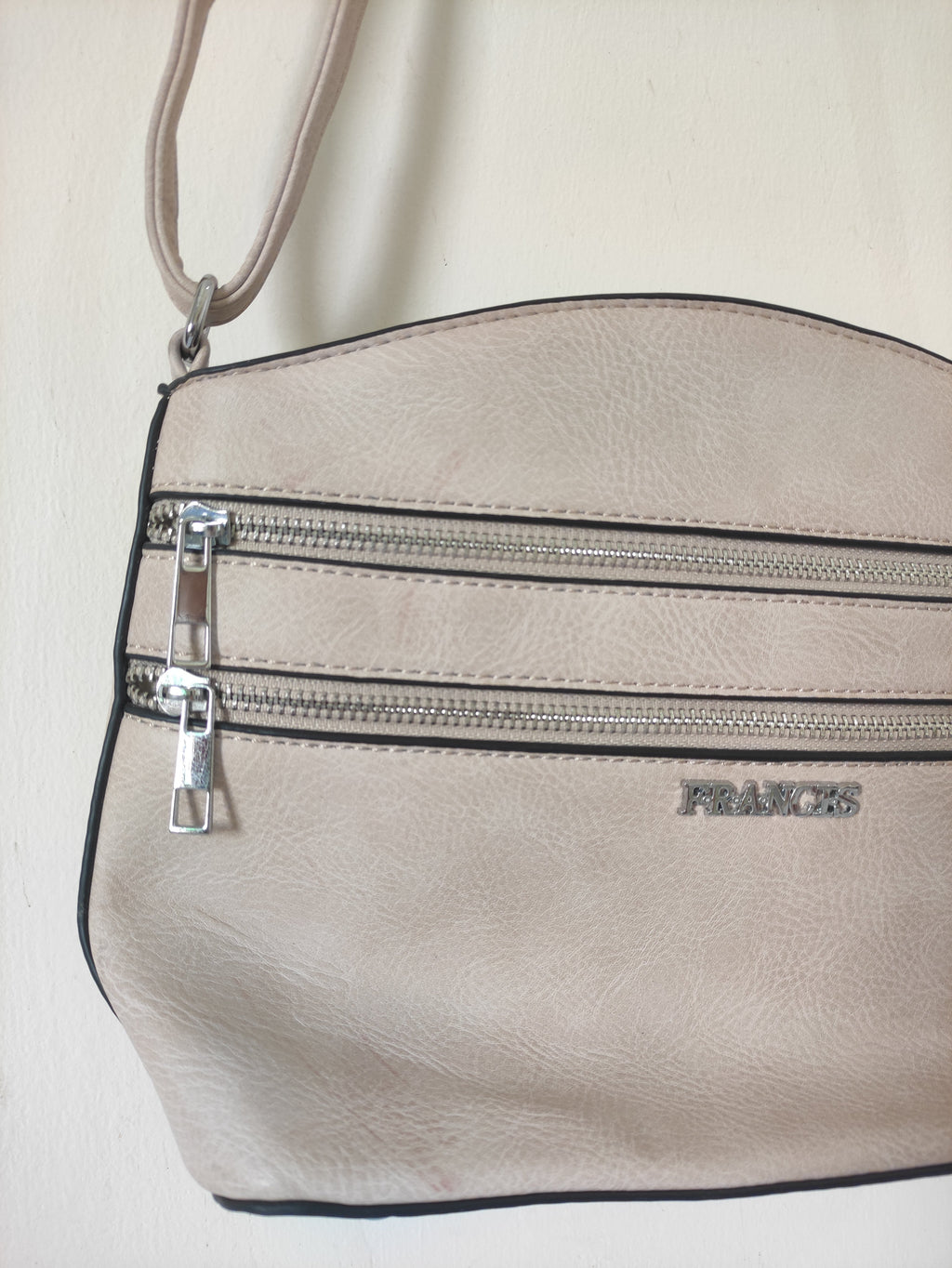 Francis Beige Crossbody