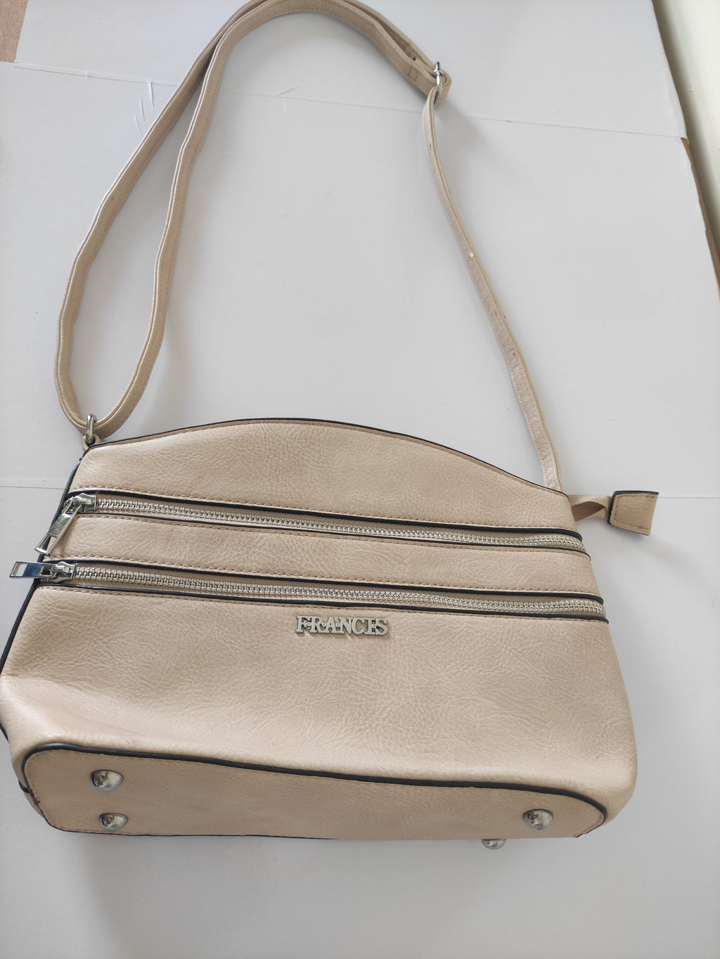 Francis Beige Crossbody