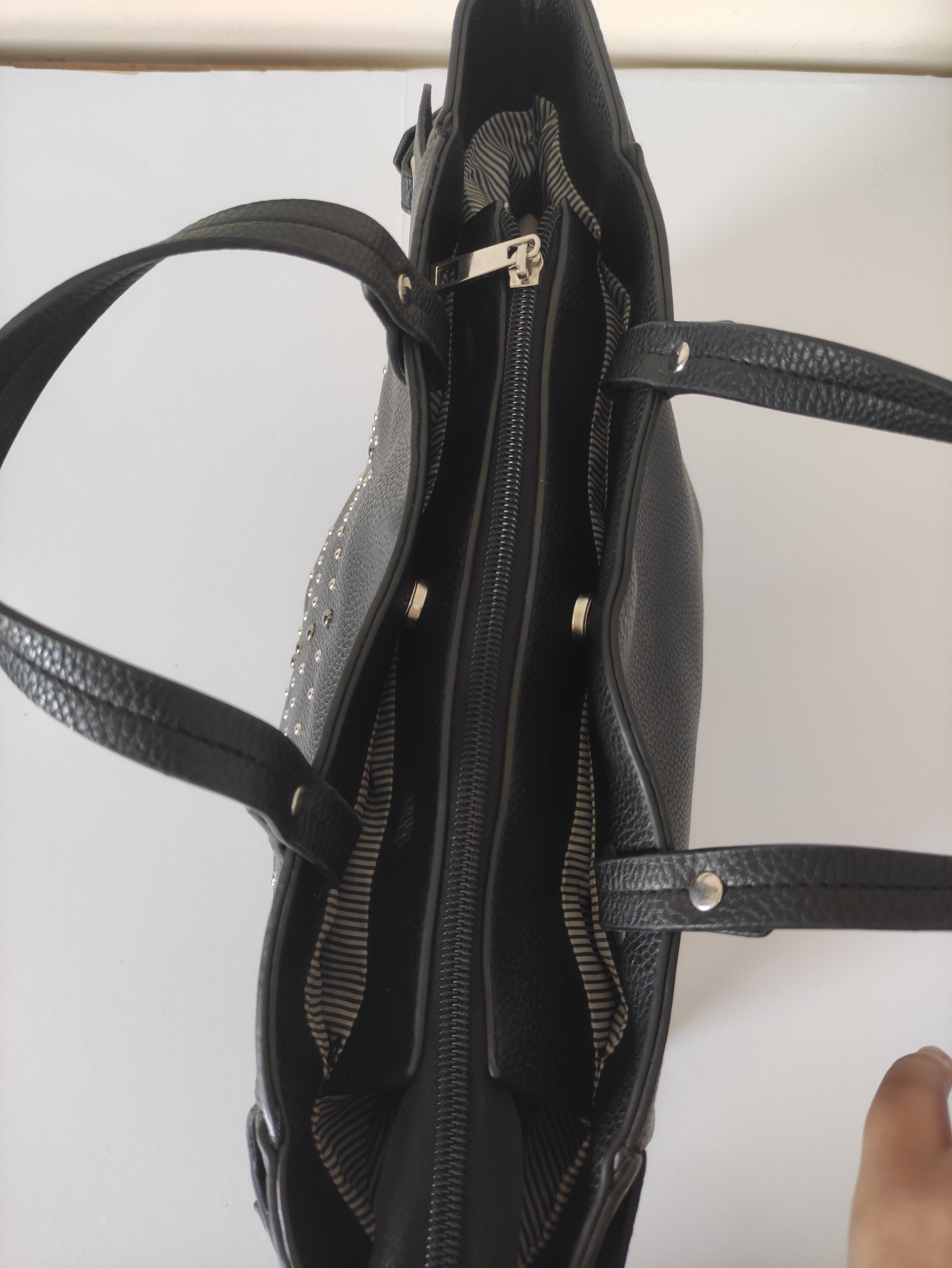 Black Studded Bag