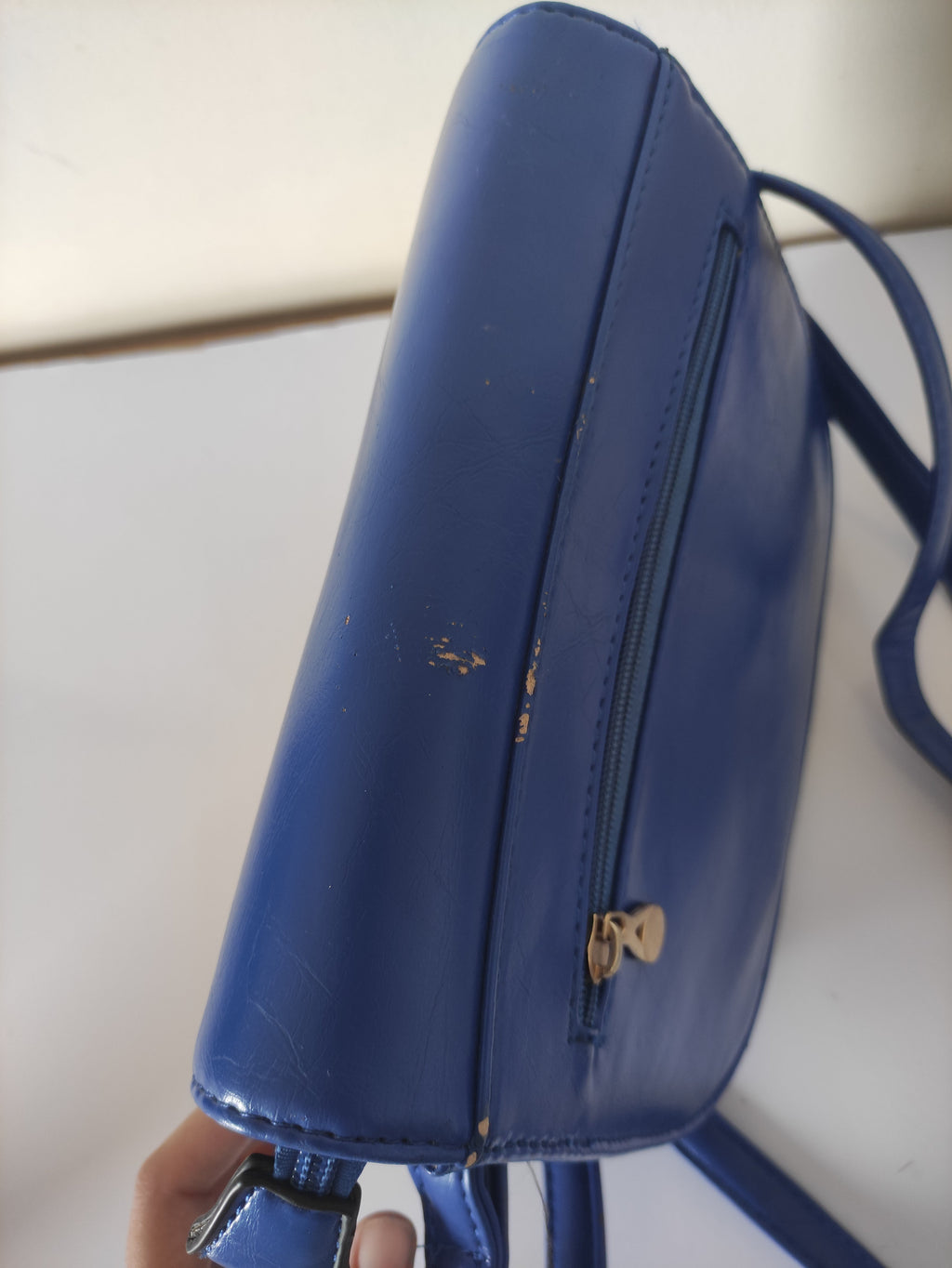 Blue Structured Bag