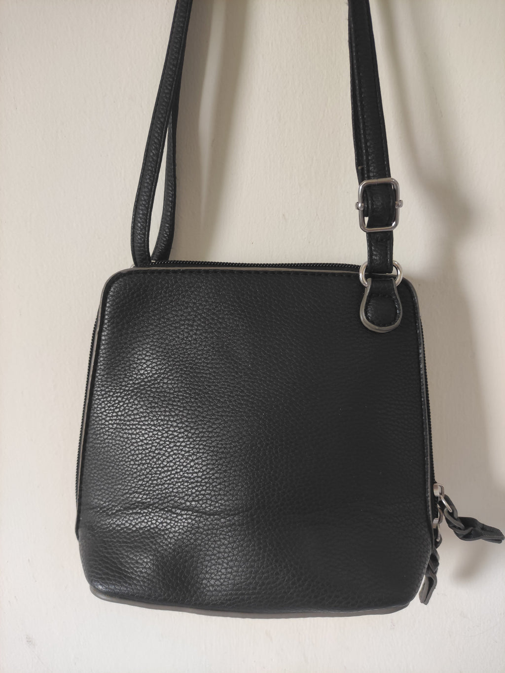 Modern Black Crossbody