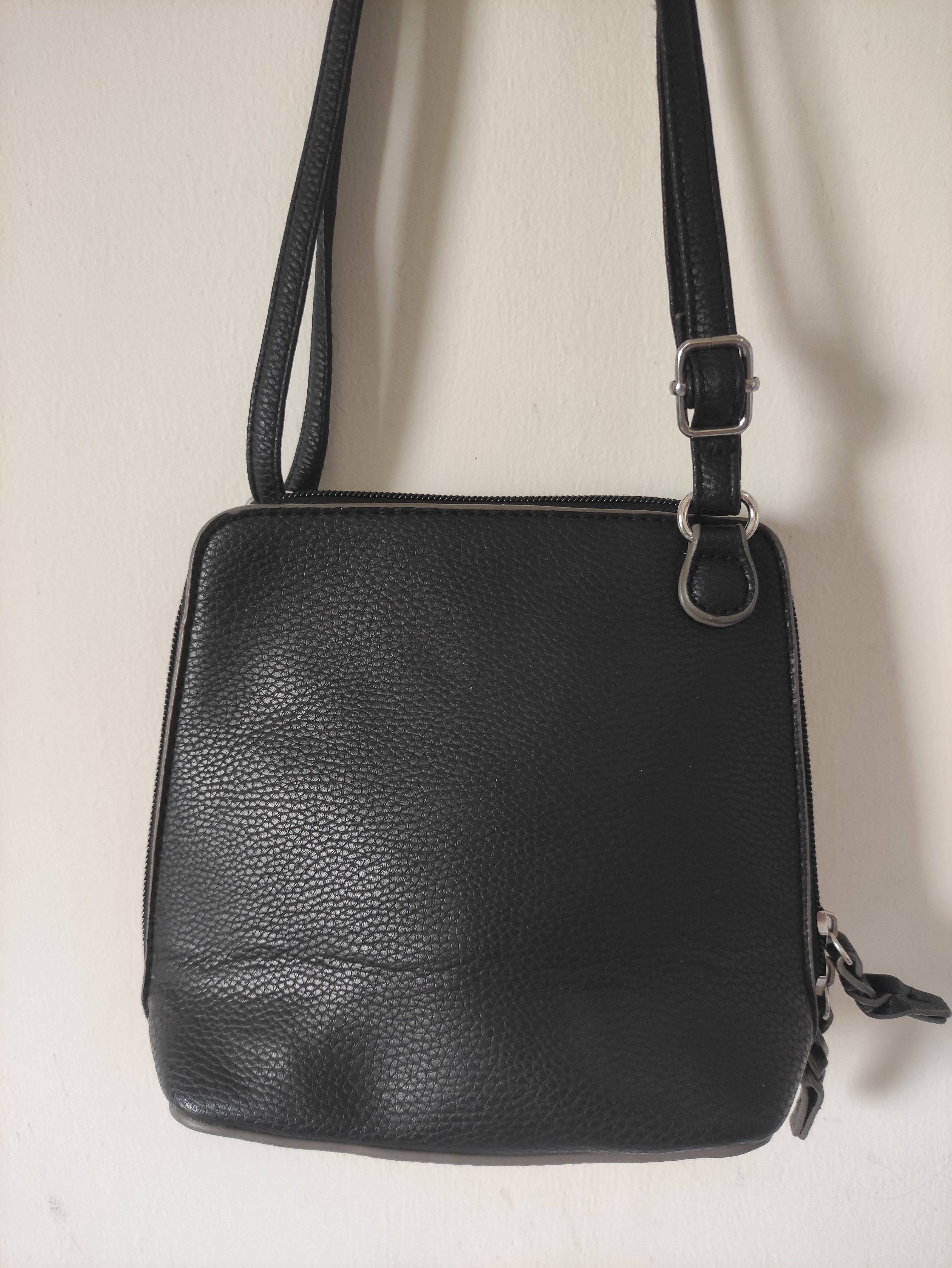 Modern Black Crossbody