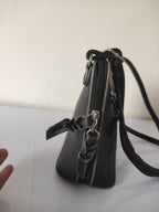 Modern Black Crossbody