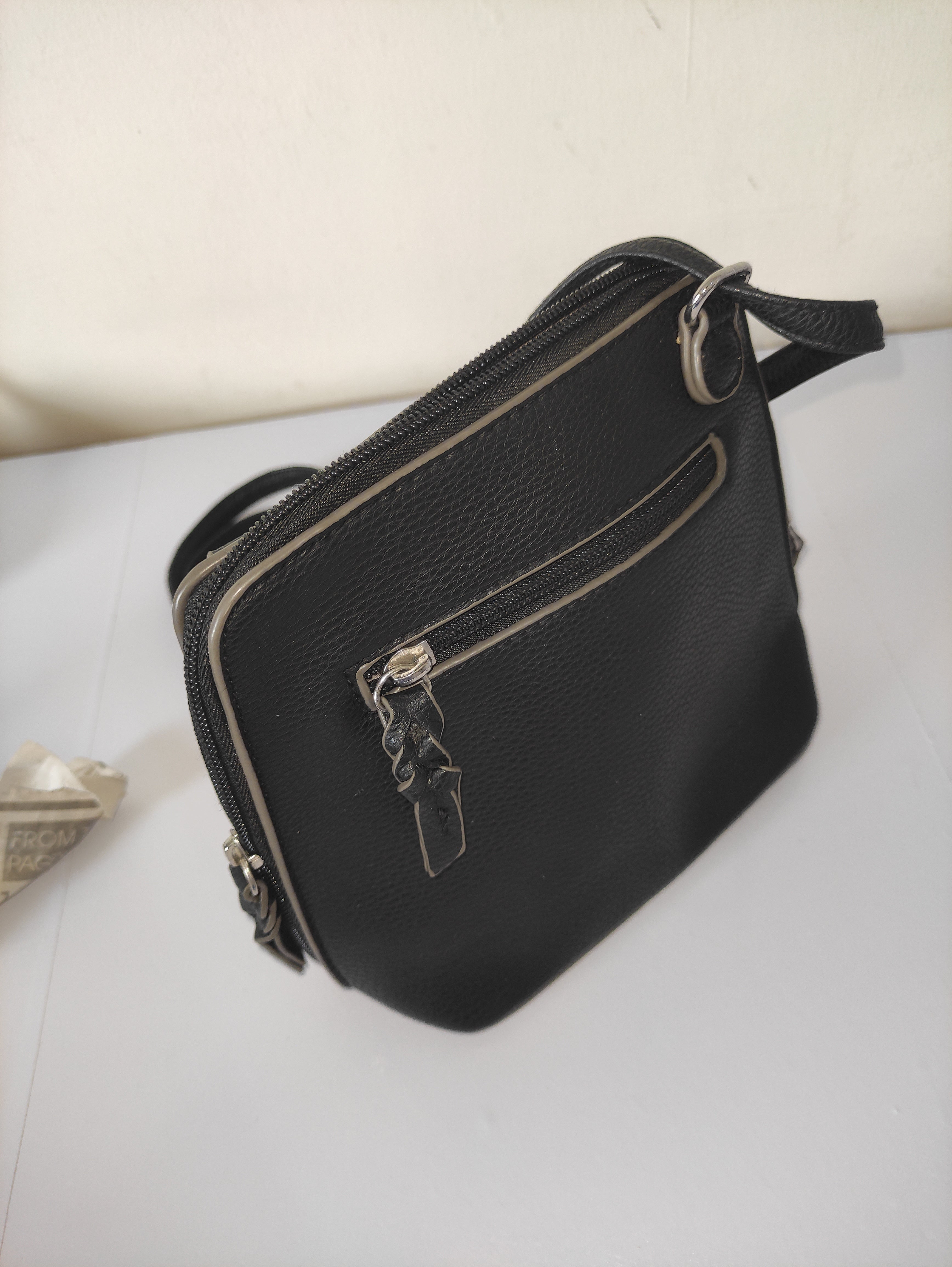 Modern Black Crossbody