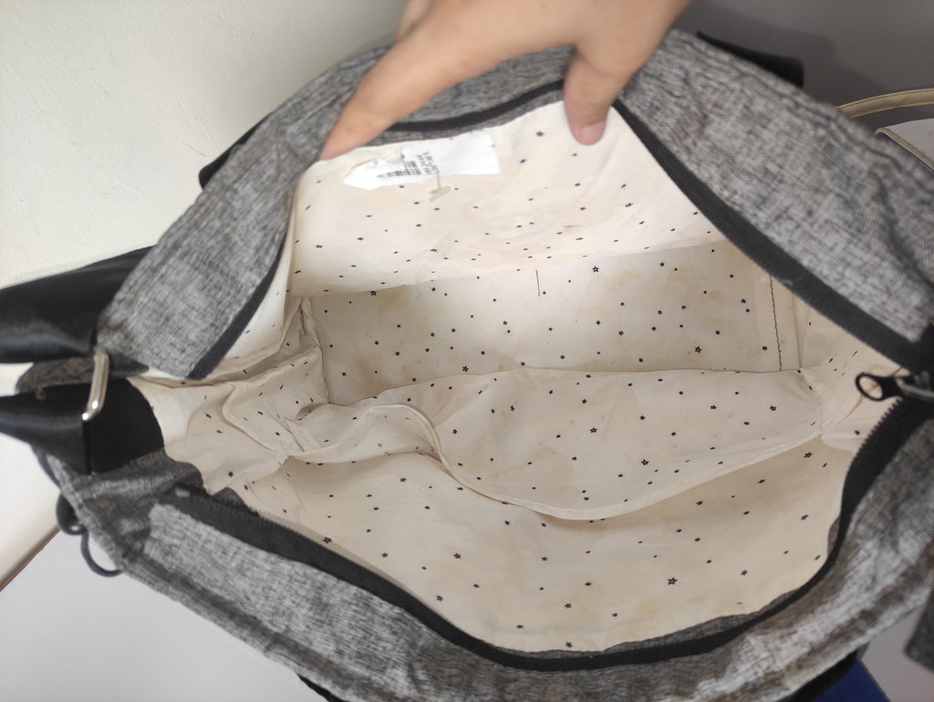 Casual Grey Tote