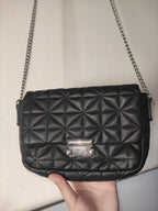 Black Quilted Bag