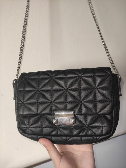 Black Quilted Bag