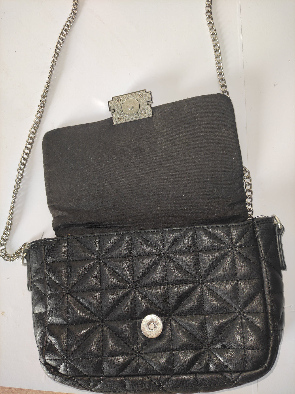 Black Quilted Bag