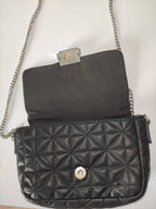 Black Quilted Bag