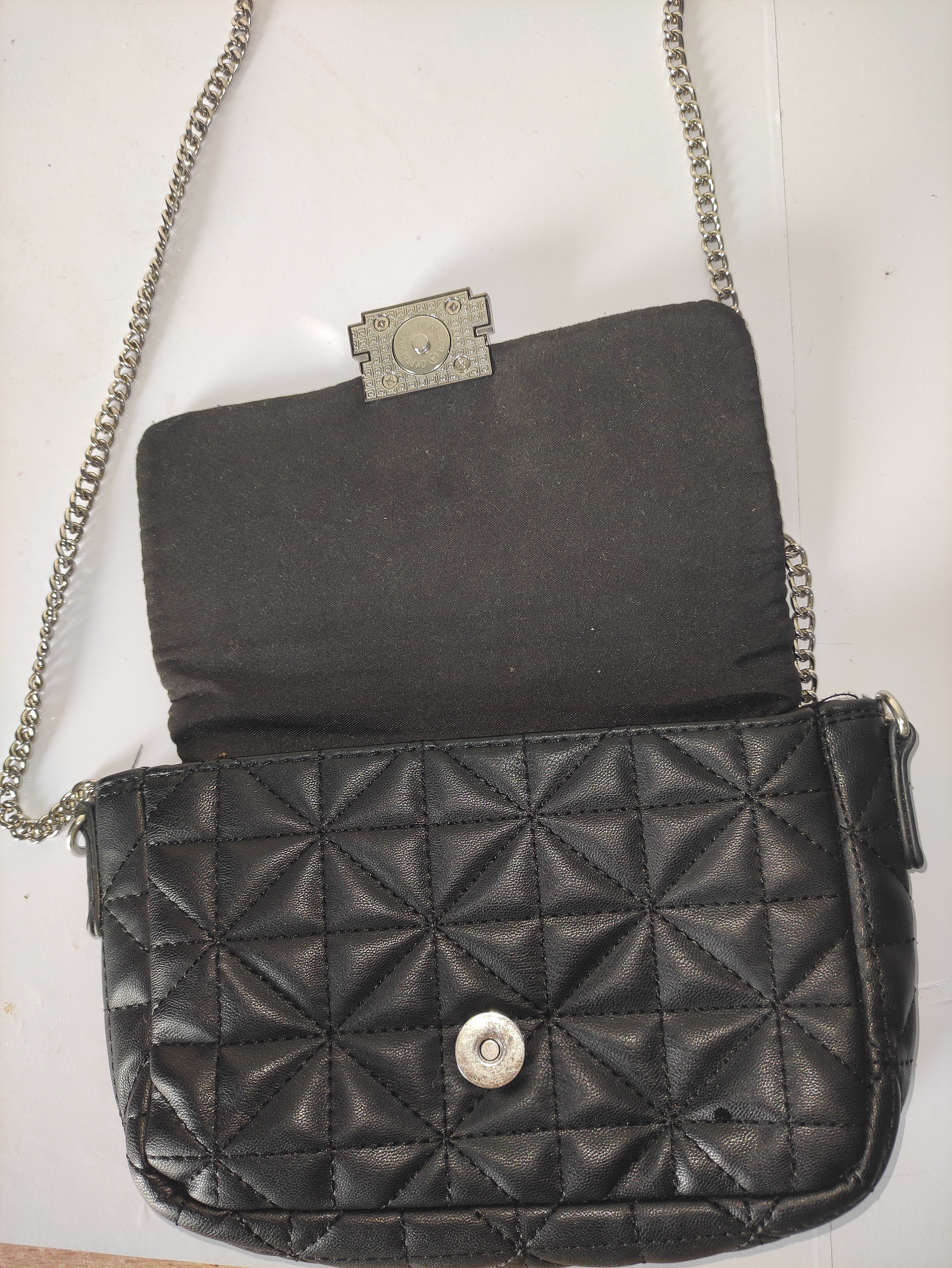 Black Quilted Bag