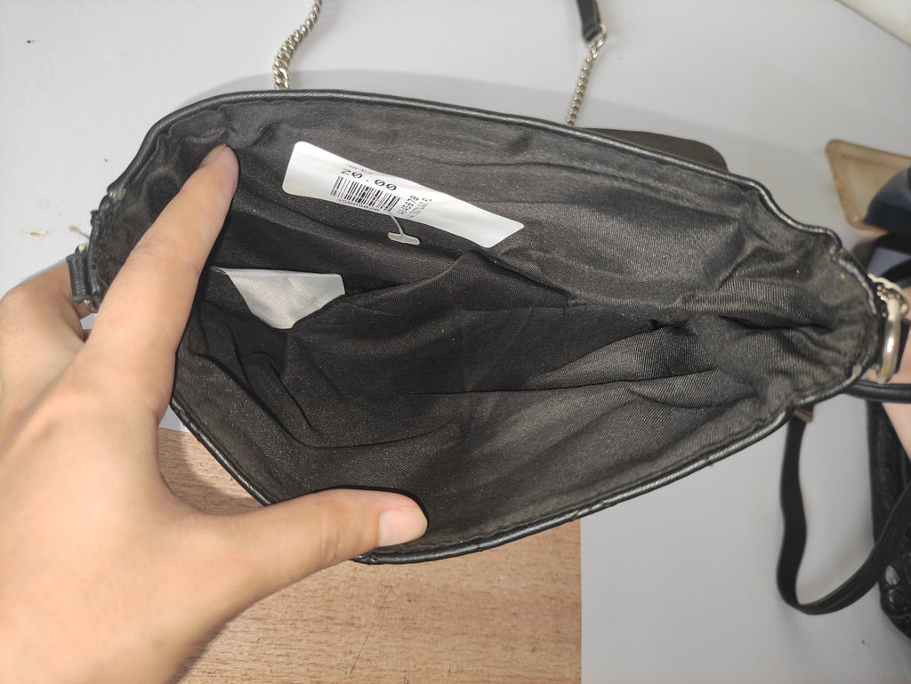 Black Quilted Bag