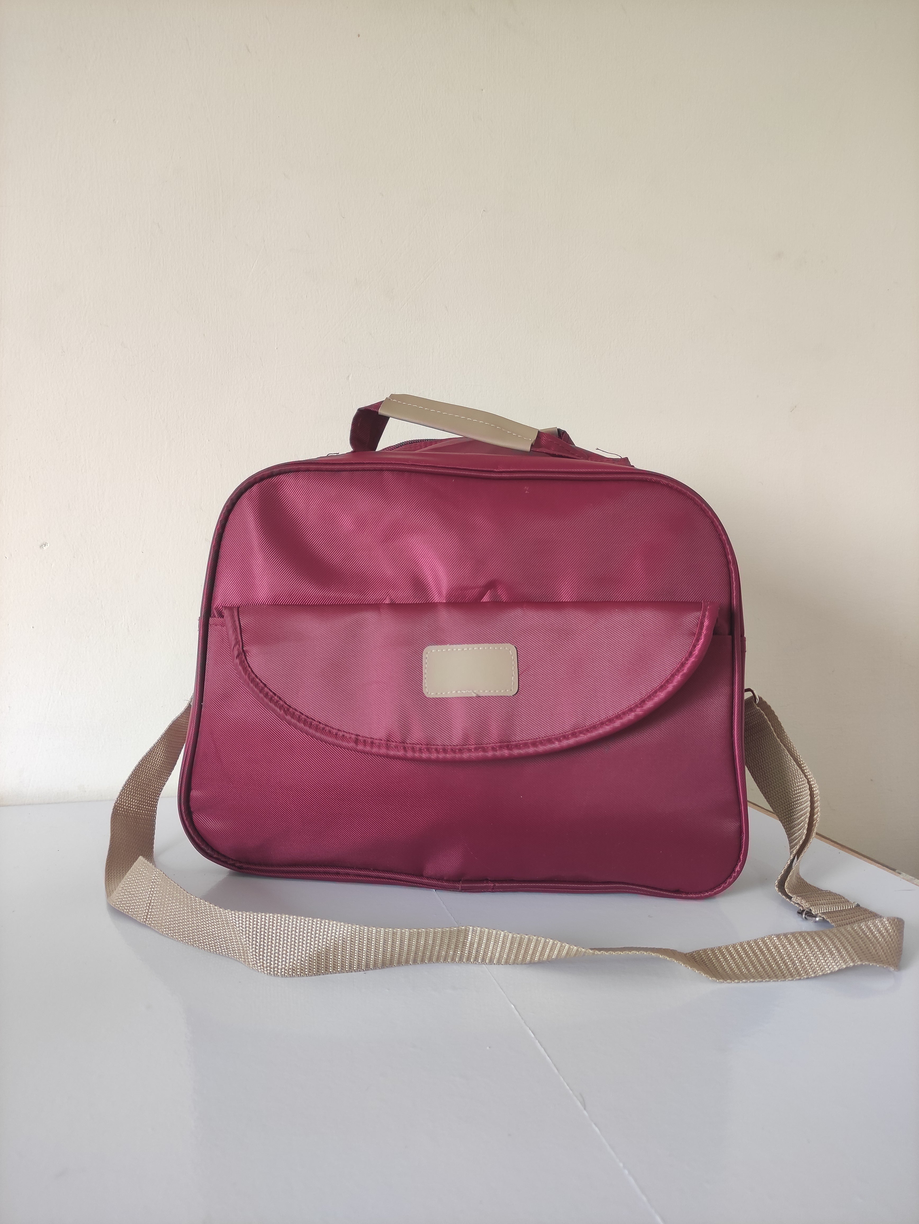 Burgundy Travel Bag