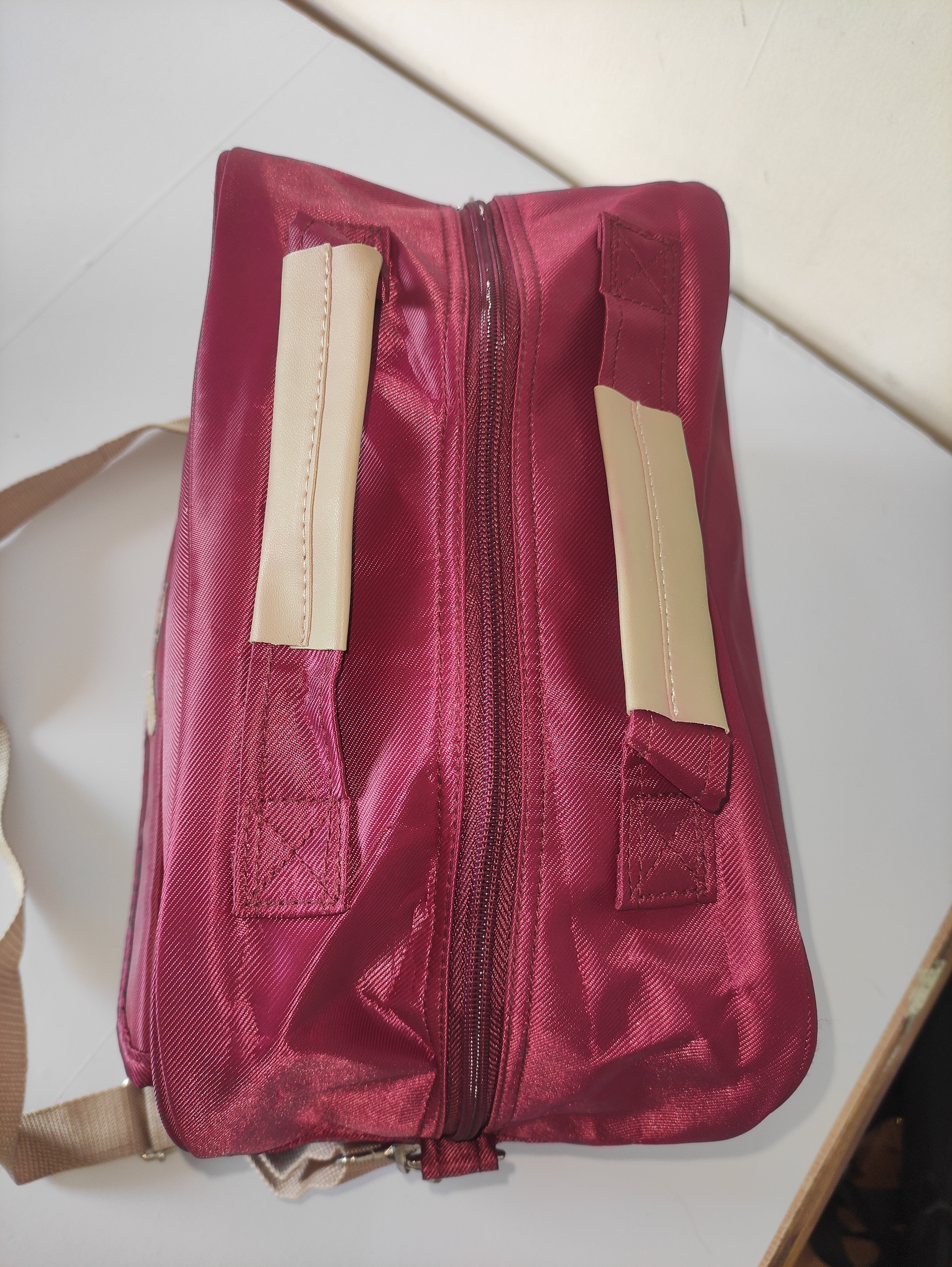 Burgundy Travel Bag