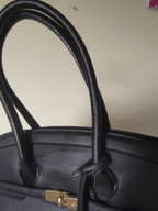 Black Structured Bag