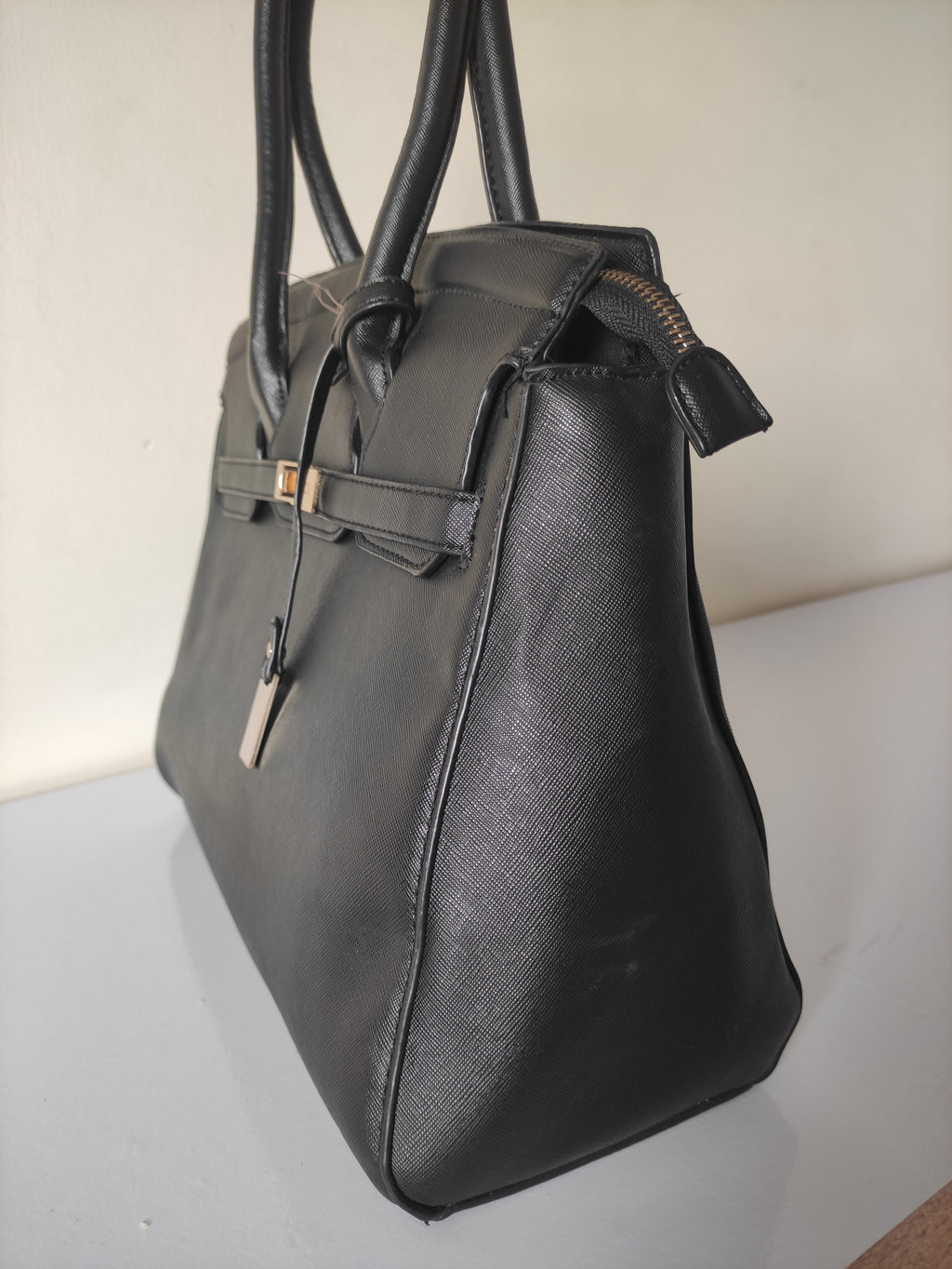 Black Structured Bag