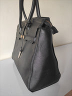 Black Structured Bag