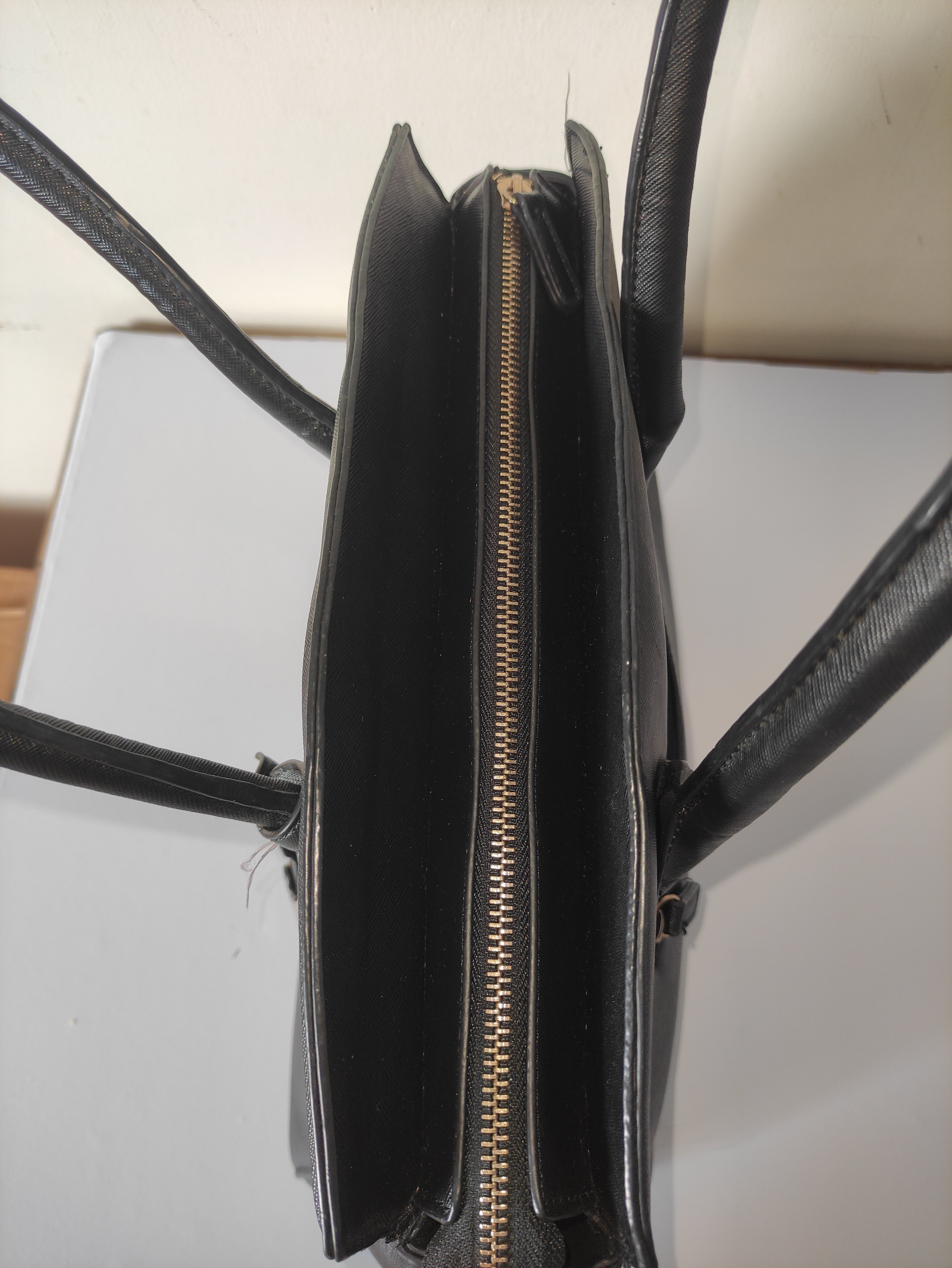 Black Structured Bag