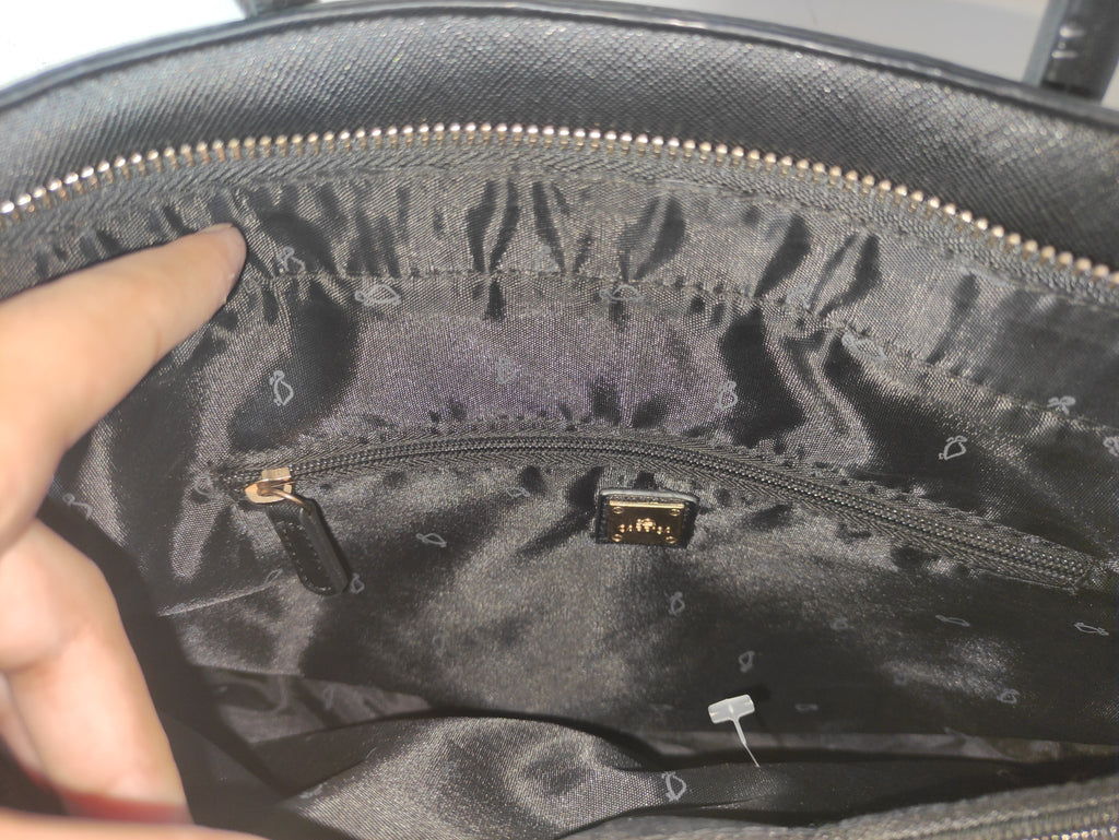 Black Structured Bag