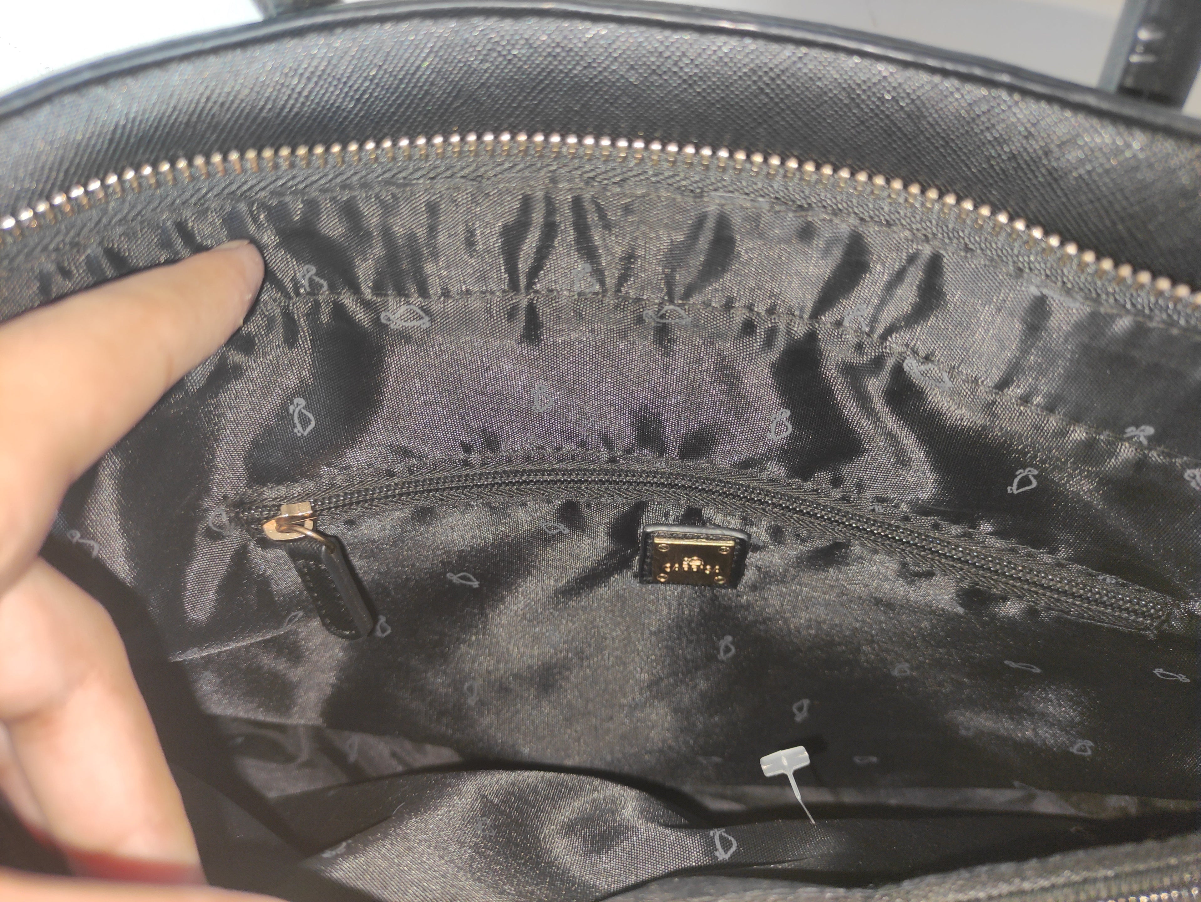 Black Structured Bag
